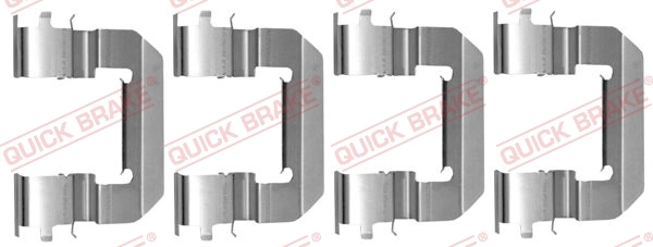 Accessory Kit, disc brake pad